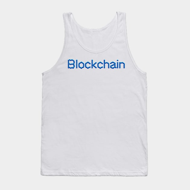 blockchain type, new technology, future technology Tank Top by Akman